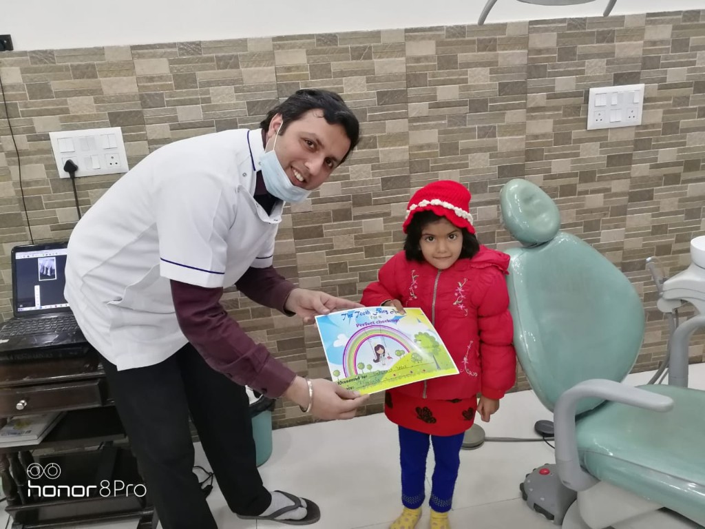 Kids dental visit